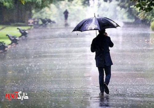 بارش باران و تگرگ در استان بوشهر/ خلیج فارس متلاطم می‌شود