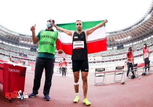 خسروانی در پرش طول چهارمین طلای پارالمپیک ایران را گرفت