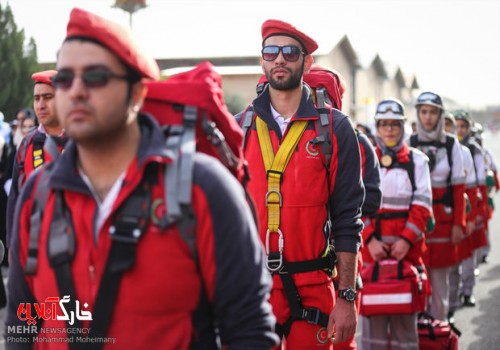 آماده‌باش هلال احمر بوشهر برای کمک به مناطق زلزله‌زده هرمزگان