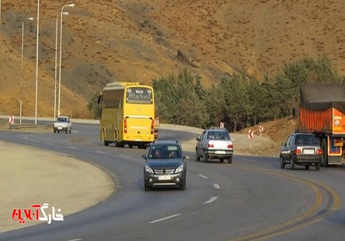 تردد در محورهای ورودی استان بوشهر ۴۲ درصد افزایش یافت