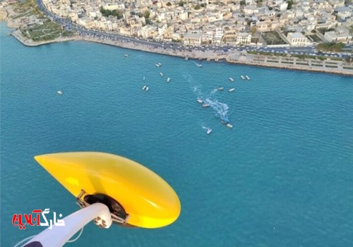 پایش‌های هوایی در سواحل بوشهر انجام می‌شود/ رصد شناورهای تفریحی