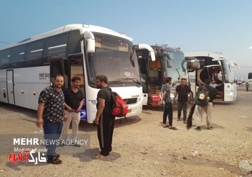 ۱۷ هزار زائر اربعین با ناوگان حمل و نقل عمومی به بوشهر بازگشتند