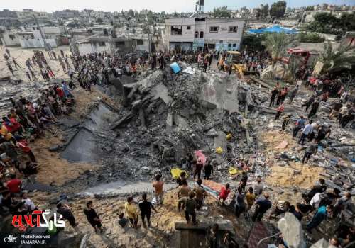 اینجا «غزه» قتلگاه زنان و کودکان است
