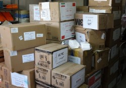 محموله کمک‌های بهداشتی اهدایی کشور چین در بوشهر دریافت شد