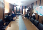 رئیس ستاد باز سازی عتبات و عالیات شهرستان بوشهر با فرماندهی سپاه ثار الله جزیره خارگ دیدار کرد