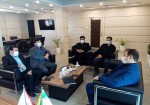 رئیس ستاد باز سازی عتبات و عالیات شهرستان بوشهر با رئیس شورا و شهردار جزیره خارگ دیدار کرد