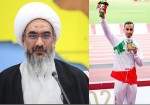 امام جمعه بوشهر کسب نشان طلای ورزشکار گناوه‌ای را تبریک گفت
