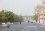 گرد و خاک آسمان بوشهر را فرا می‌گیرد