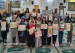 مسابقه نقاشی دختران وپسران کانون مسجد امیرالمومنین علی(ع)خارگ به مناسبت غدیر تامباهله