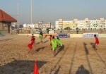 مسابقات بین المللی فوتبال ساحلی در گناوه آغاز شد