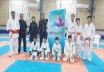 مسابقات المپیاد رشته کاراته در خارگ برگزار شد
