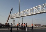 پل عابر پیاده جدید بزرگراه بوشهر- برازجان تکمیل می‌شود