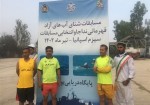 مسابقات شنای آب‌های آزاد قهرمانی نیروی دریایی در بوشهر برگزار شد