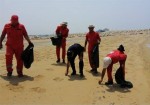 سواحل «بندر عامری» از آلودگی‌های نفتی پاکسازی شد