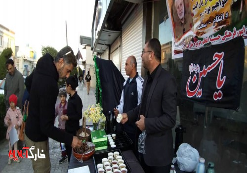 برپایی ایستگاه سه شنبه ی مهدوی به یاد سردار شهید سلیمانی با محوریت کانون فرهنگی  حسینیه اعظم خارگ