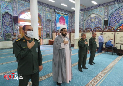 آیین بزرگداشت سالگرد ارتحال امام خمینی(ره) در جزیره خارگ برگزار شد