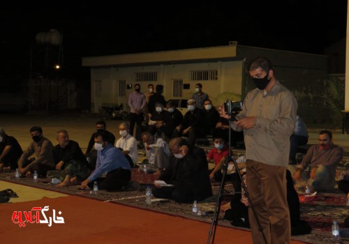 اجرای طرح ختم زيارت عاشورا تا اربعين حسينی در جوار مقبره شهدای گمنام جزیره خارگ به شب 23 رسید