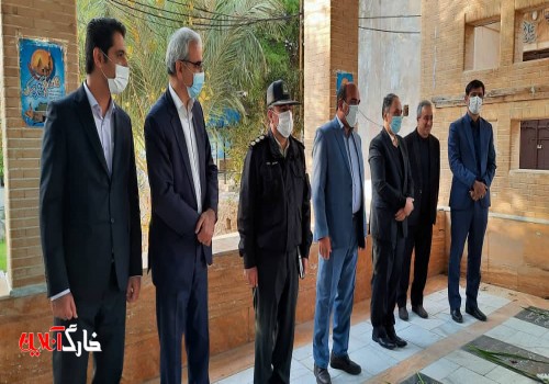 معاون سیاسی امنیتی استانداری بوشهر وارد خارگ شد