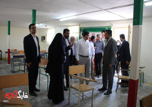 بازدید مدیر کل آموزش و پرورش استان بوشهر از جزیره خارگ